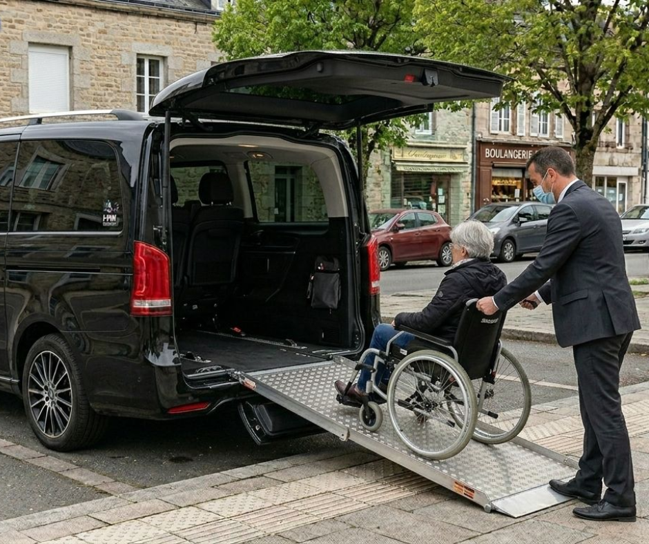 Taxi van accessible PMR – AllotTaxi