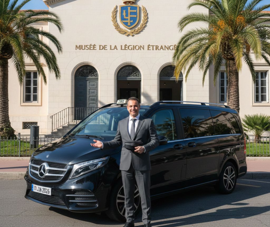 taxi aubagne - chauffeur professionnel avec paysage provençal d'Aubagne