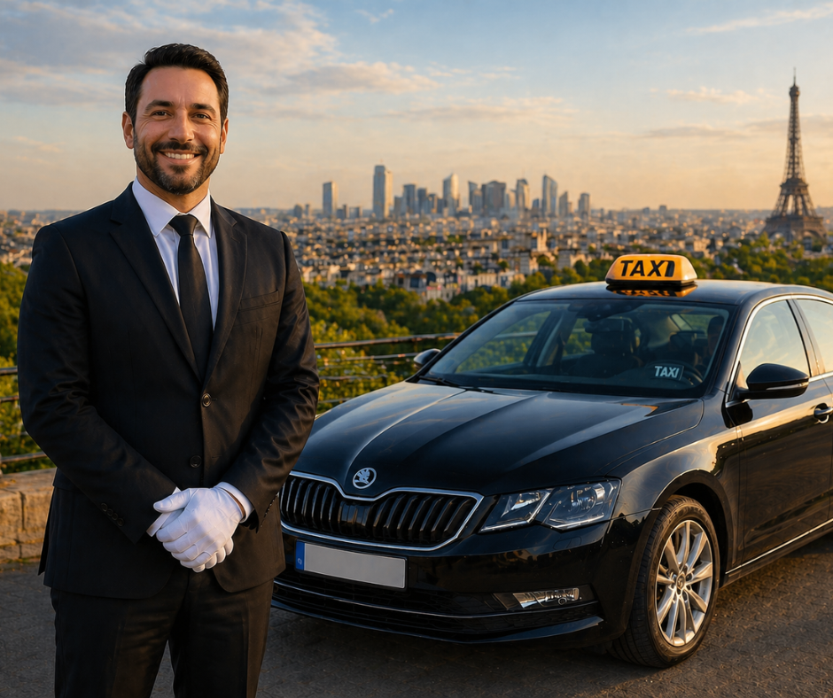 Taxi en Île-de-France AlloTaxi — chauffeur professionnel